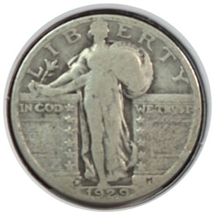 1929-D Standing Liberty Quarter G4