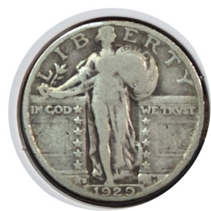 1929-S Standing Liberty Quarter VG10