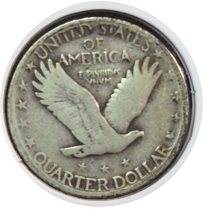 1929-S Standing Liberty Quarter VG10 — photo 2