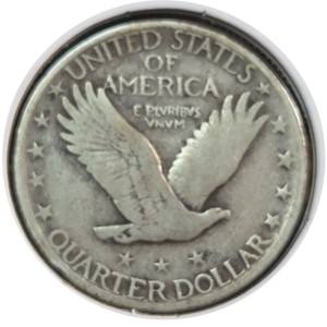 1929-S Standing Liberty Quarter F15 — photo 2