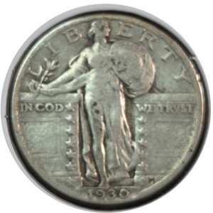 1930 Standing Liberty Quarter VF25