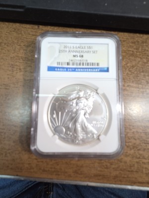 2011 S American Silver Eagle 25th Anniversary Set — photo 1