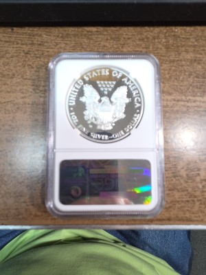 2012-W American Silver Eagle PR DCAM PR69 — photo 2