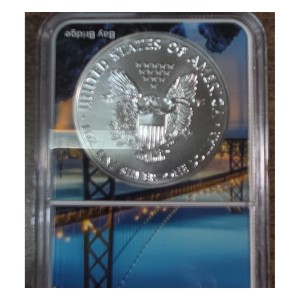2016 American Silver Eagle -(S) $1 Silver Eagle, Struck at SF Mint, 30th Anniv. MS70 — photo 2