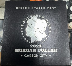 2021 Morgan Dollar Carson City CC Privy — photo 1