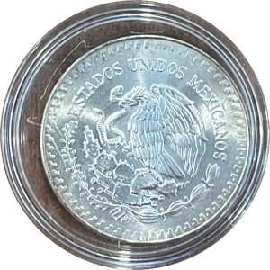 1985-MO Mexico Silver Libertad 1oz — photo 2