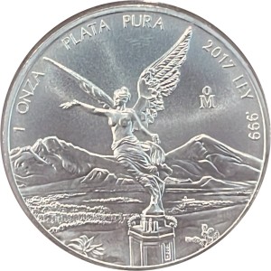2017-MO Mexico Silver Libertad 1oz