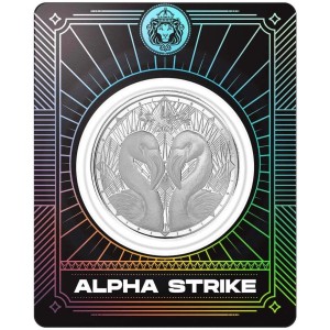 2024 1oz Silver Flamingo Coin Dominica St. Lucia BU Scottsdale ALPHA STRIKE in assay