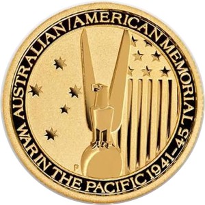 2013 1/10oz Gold Perth Mint War in the Pacific