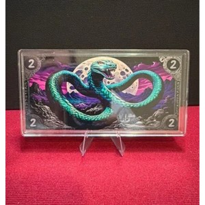 10g 2025 Year of the snake proof silver note