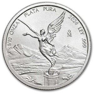 2024-MO Mexico Silver Libertad 1/10oz