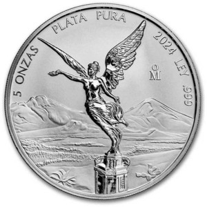 2024-MO Mexico Silver Libertad 5oz