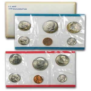 1979 Mint Set, 12 Coins