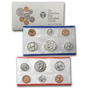 1992 Mint Set, 10 Coins