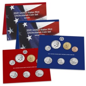 2021 Mint Set, 14 Coins