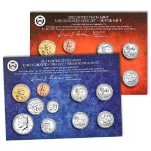 2022 Mint Set, 20 Coins