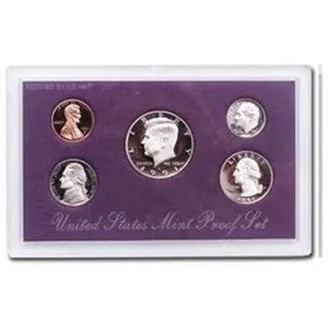 1991-S Proof Set, 5 Coins PR