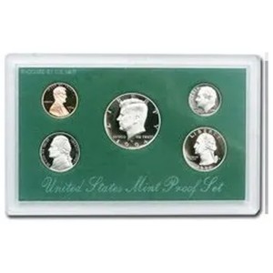 1994-S Proof Set - Clad, 5 Coins PR