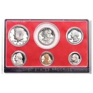 1979-S Proof Set -$1 Proof Set, Type 1, 6 Coins PR
