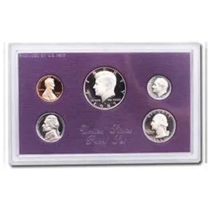 1987-S Proof Set, 5 Coins PR