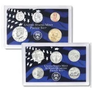 2000-S Proof Set - Clad, 10 Coins PR