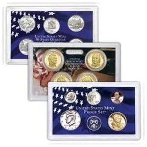 2008-S Proof Set - Clad, 14 Coins PR