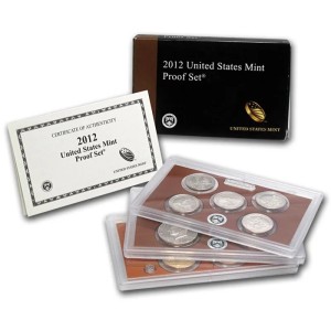2012-S Proof Set - Clad, 14 Coins PR