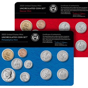 2025 Mint Set, 20 Coins