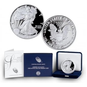 2017 American Silver Eagle MS70