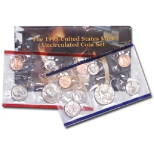 1995 Mint Set  (10 coins) Uncirculated