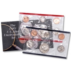 1989 Mint Set (10 coins) Uncirculated