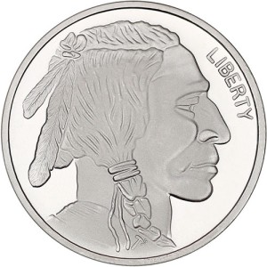 1oz Silver Buffalo Round (New)