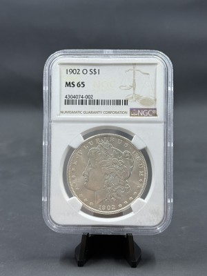 1902-O Morgan Silver Dollar