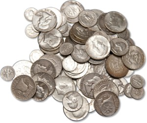 U.S Junk Silver Coins - Circulated 90% Silver Coins