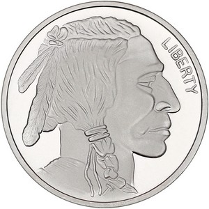 1oz Buffalo Silver Rounds (No Date)