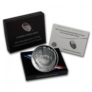 2014-D National Baseball Hall of Fame Uncirculated CLAD Half Dollar