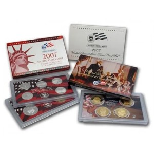 2007-S Silver Proof Set, 14 Coins PR Ungraded
