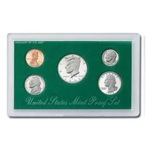 1998-S Proof Set - Clad, 5 Coins PR Ungraded