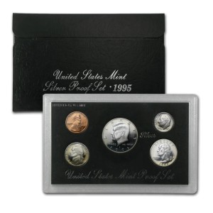 1995-S Proof Set - Silver Proof Set, 5 Coins PR Ungraded
