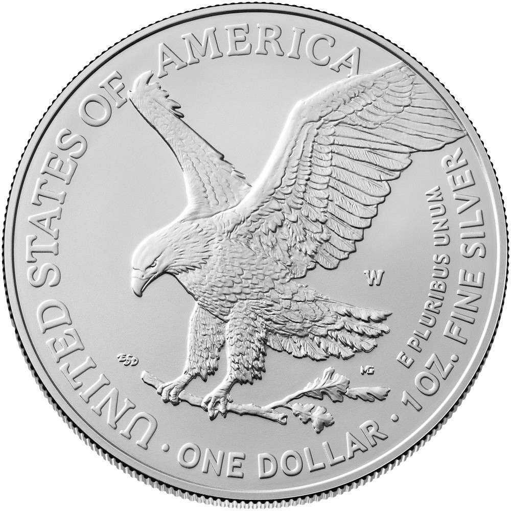 2025 1oz Silver $1 American Eagle Collectible Coin (BU)