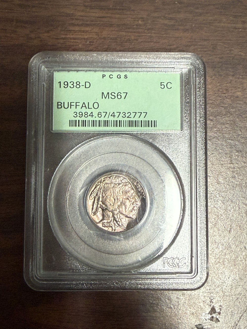1938-D Buffalo Nickel