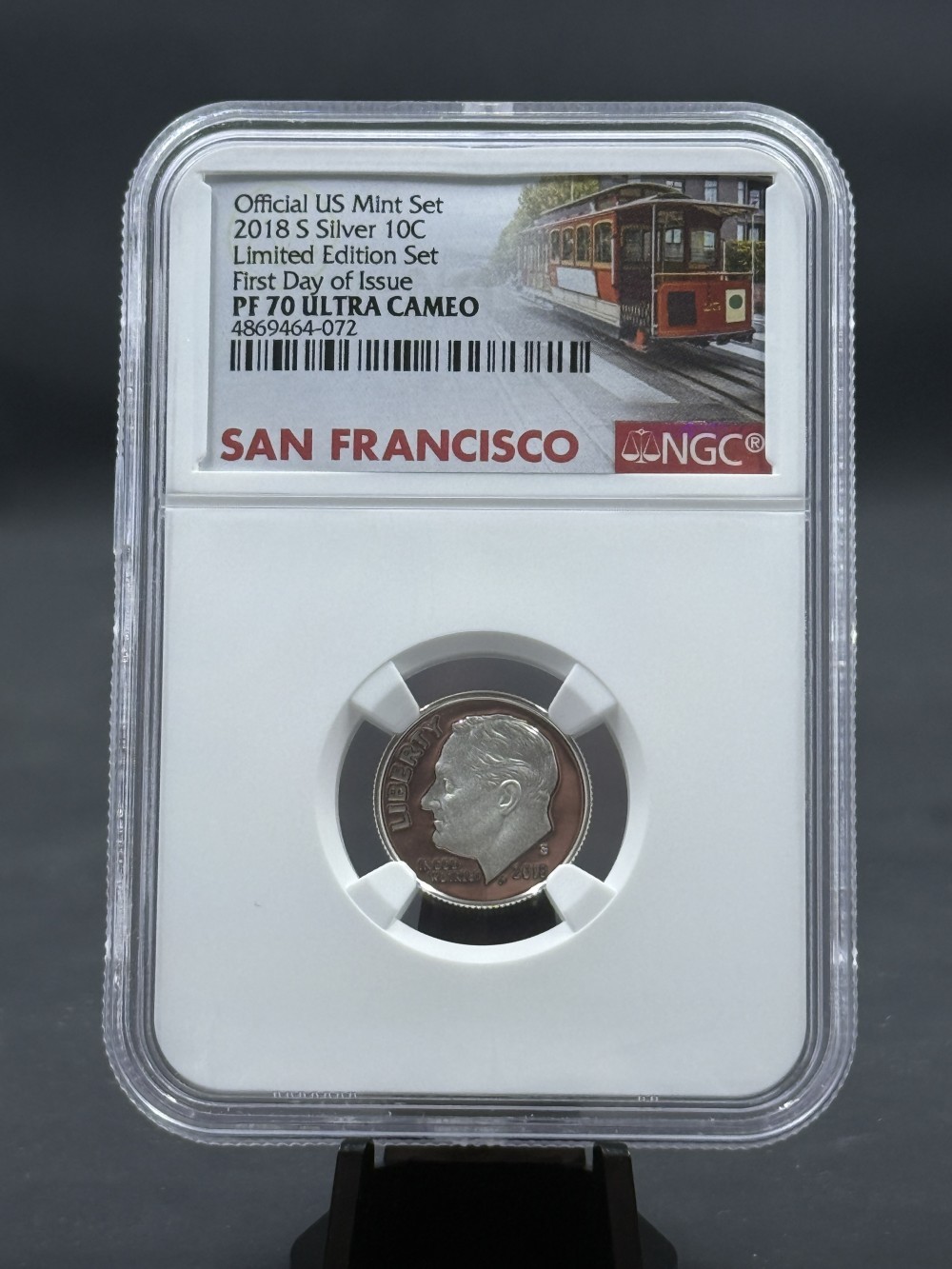 2018-s Roosevelt Dime Silver