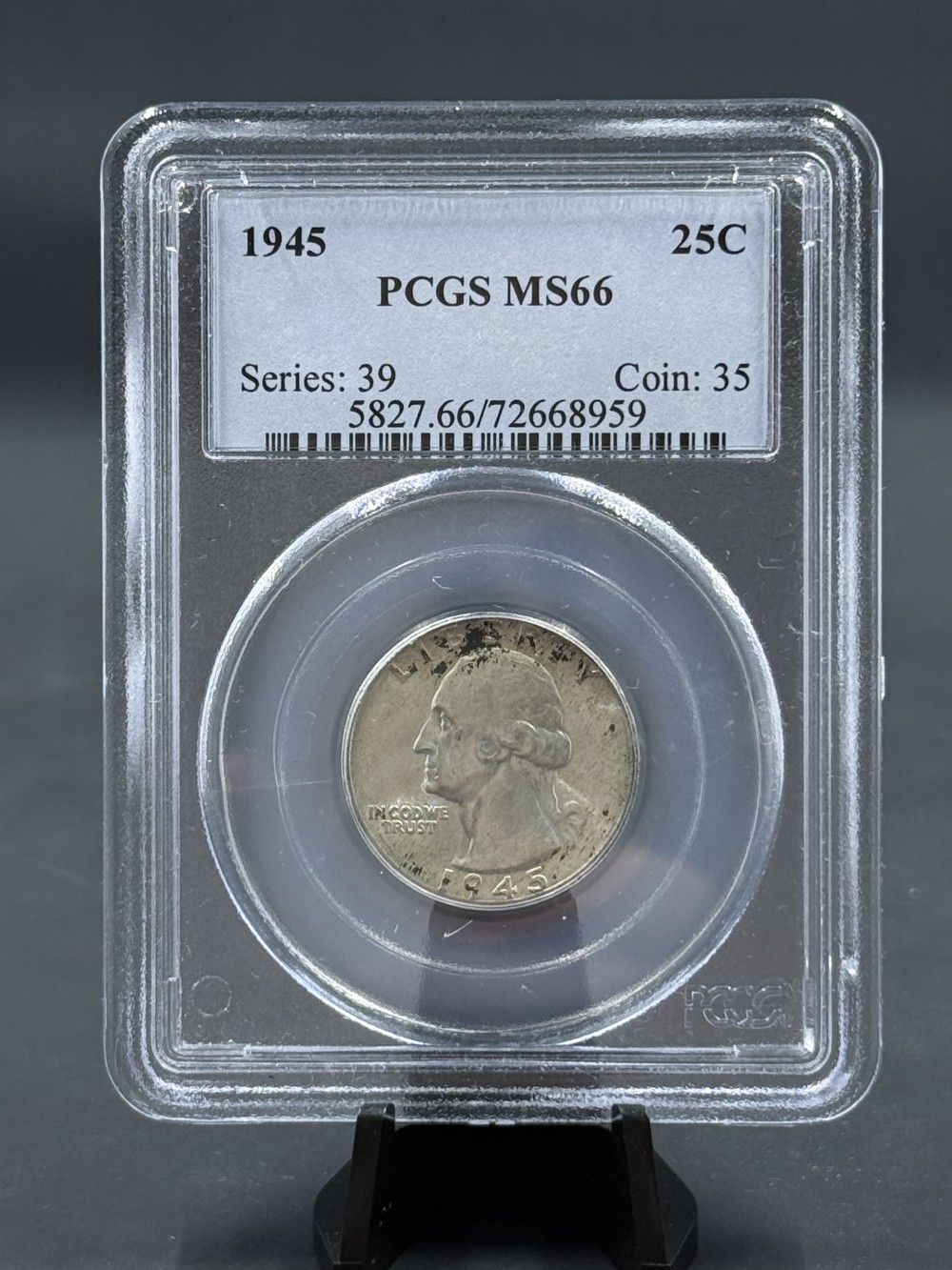 1945 Washington Quarter