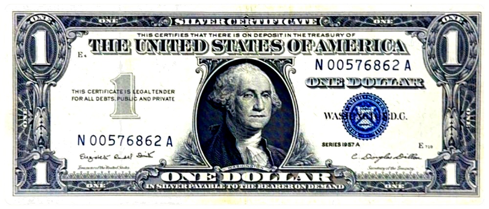 1957 A $1
