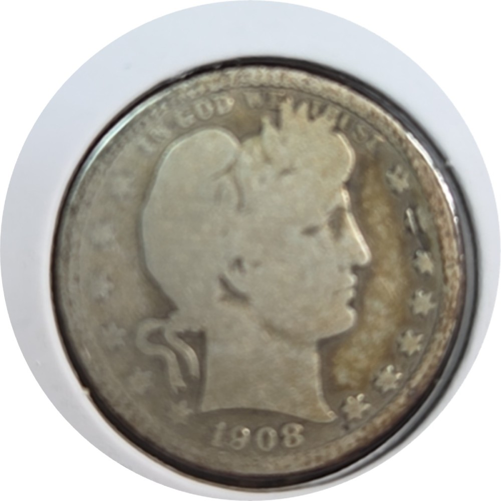 1908-S Barber Quarter FR2