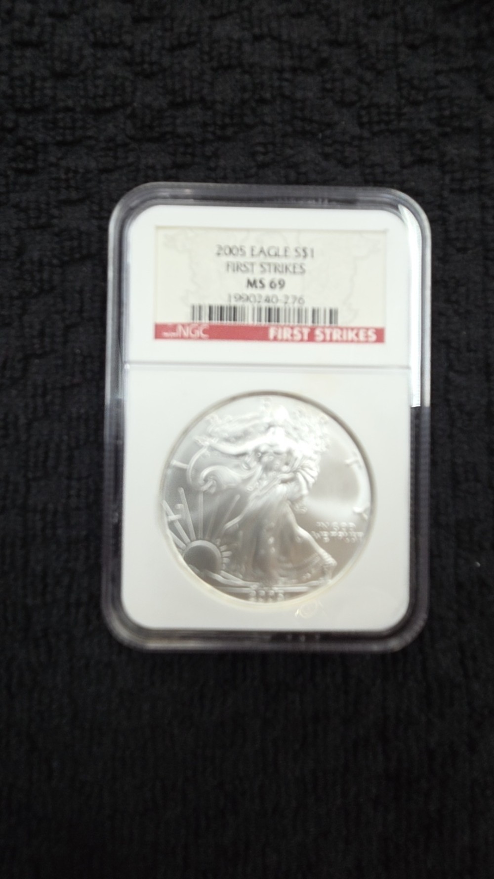 2005 American Silver Eagle MS69