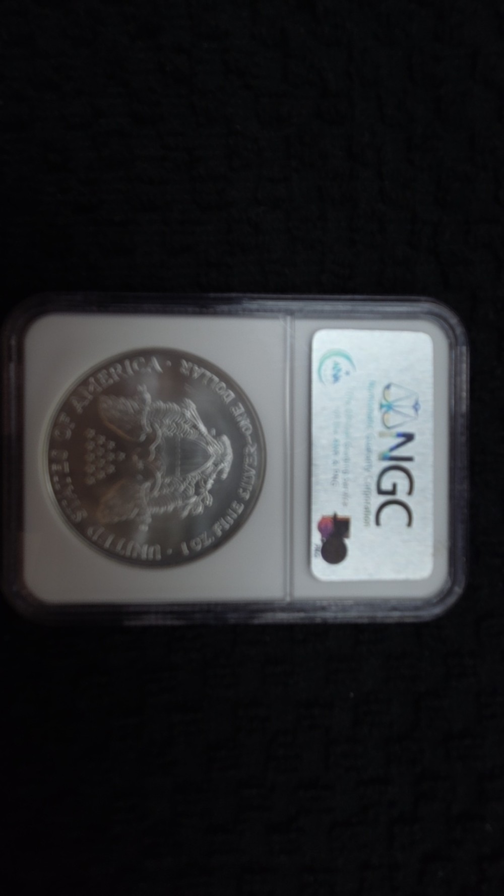 2006 American Silver Eagle MS69 photo 2
