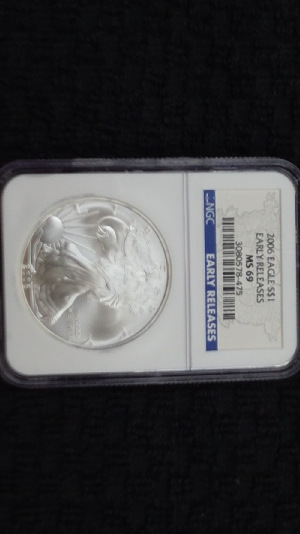 2006 American Silver Eagle MS69