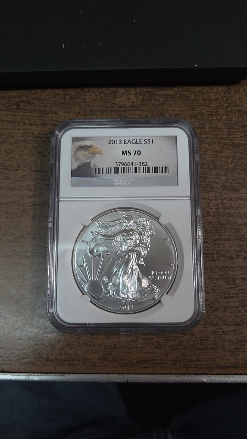2013 American Silver Eagle MS70