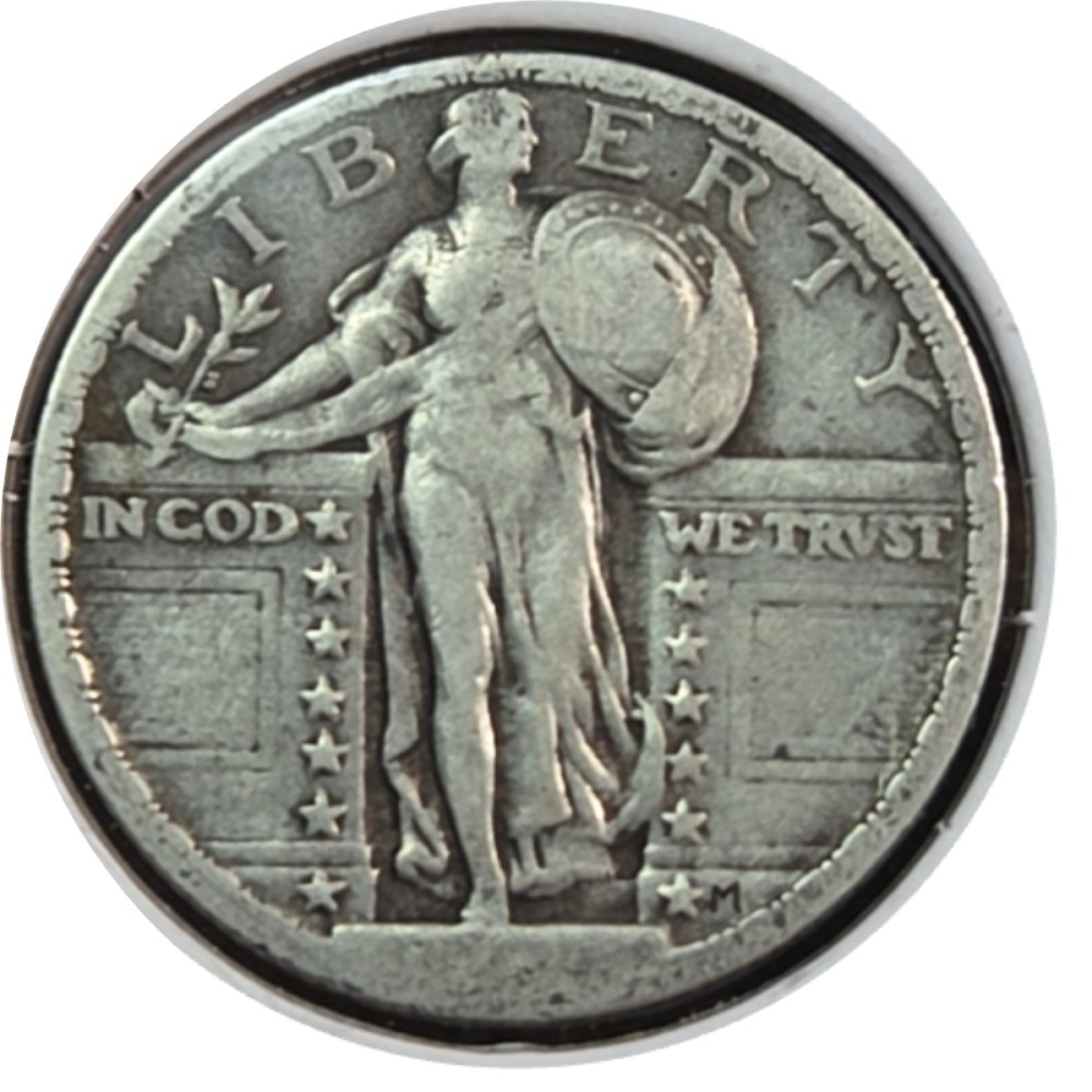 1924 Standing Liberty Quarter AG3